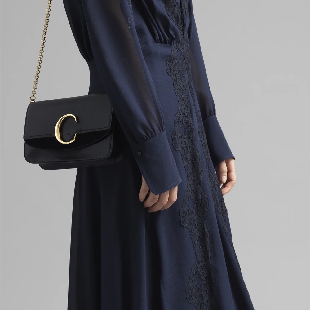 Chloe C Clutch With Chain - Picture 2 of 16